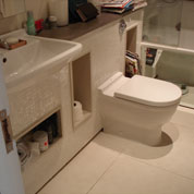 g.b.d. construction design and build - bathroom section